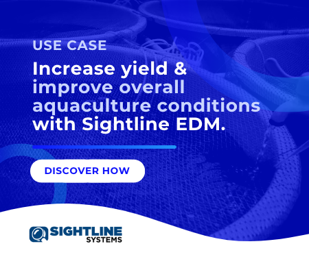 Increase yield and improve overall aquaculture conditions with Sigthline EDM